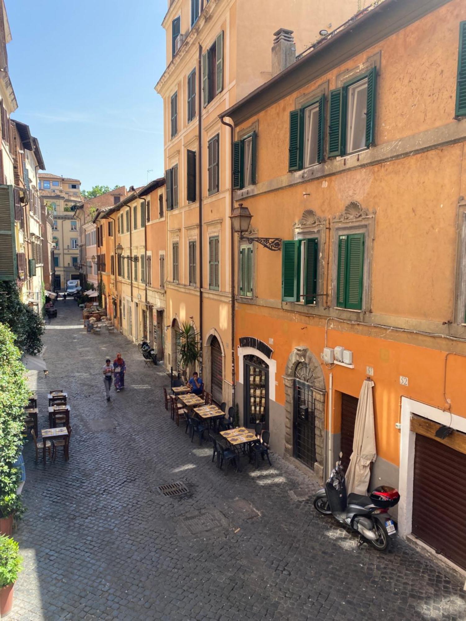 B&B Trastevere Il Vicolo Řím Exteriér fotografie